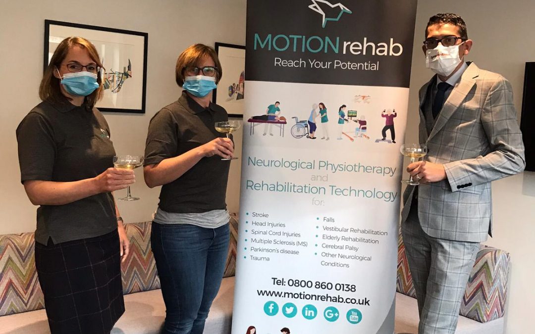 MOTIONrehab Announces Launch of Second Intensive Robotic Neurological Rehabilitation Centre in Hull